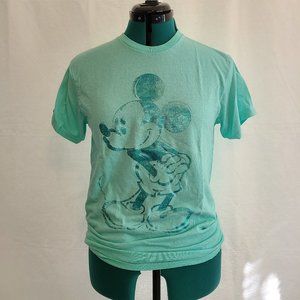 Teal Mickey Mouse T-Shirt